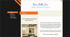 Desktop Screenshot of fauxbellainc.com